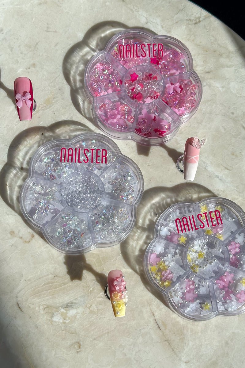 Nail Charms - Pink Bows | Nailster Denmark