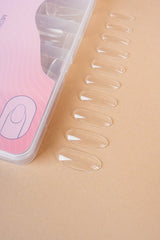 Round Medium Clear Tipper