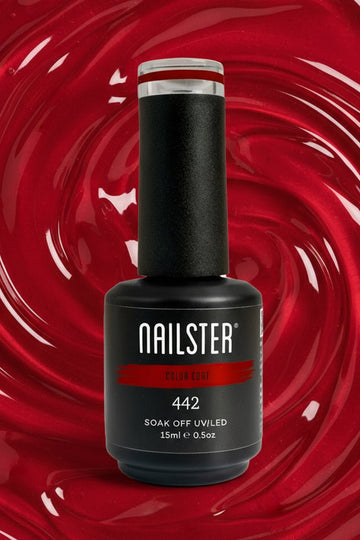Transparent Red · 442 | Nailster Denmark